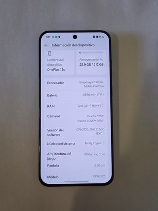 OnePlus 13s - 12GB 512GB Snapdragon 8 Elite