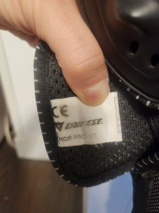 Espaldera moto Dainese + protector para pecho