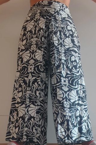 Falda pantalón estampado floral