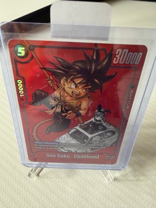 Carta Dragon Ball Fusion World Son Goku RED MANGA