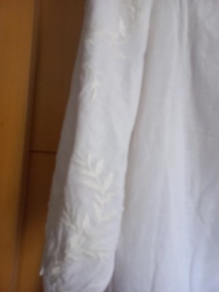Vestido blanco ibicenco bordado