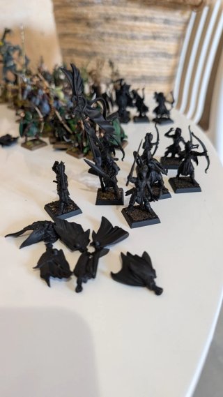17 Arqueros Elfos Silvanos Warhammer