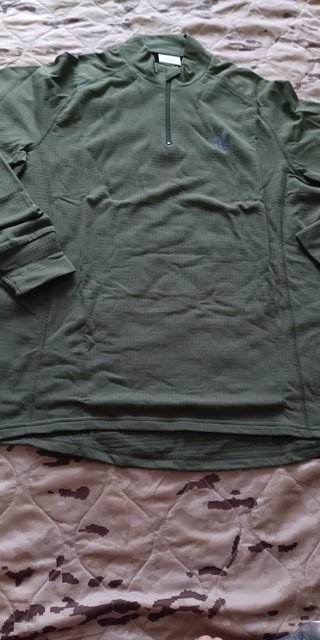 Camisa de camuflaje militar talla XL