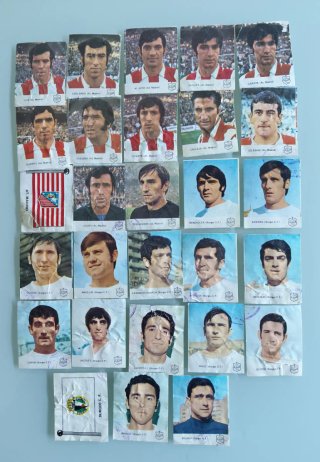 Liga 1971-72 La Casera (185 cromos)