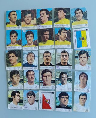 Liga 1971-72 La Casera (185 cromos)