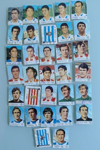 Liga 1971-72 La Casera (185 cromos)