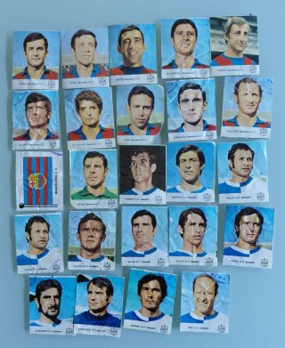 Liga 1971-72 La Casera (185 cromos)