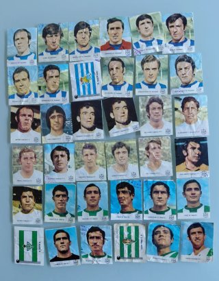 Liga 1971-72 La Casera (185 cromos)