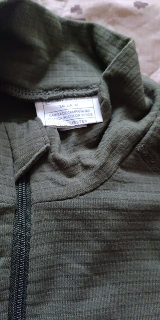 Camisa Militar Técnica Talla M Verde