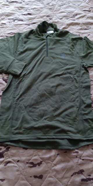 Camisa Militar Técnica Talla M Verde