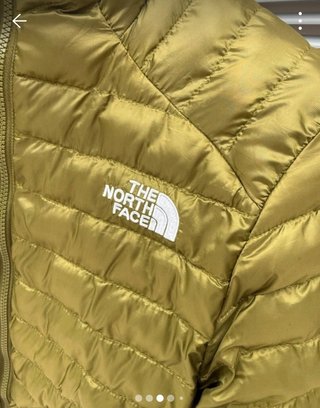 Piumino The North Face uomo verde oliva