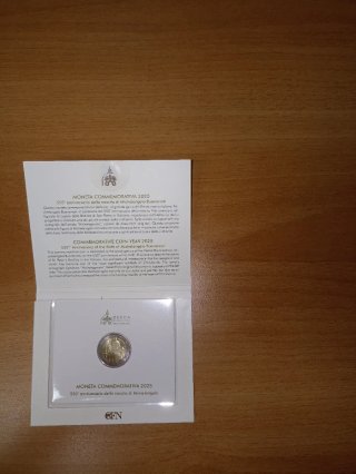Moneda 2 Euros Vaticano 2025