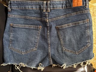 Shorts Vaqueros Desgastados