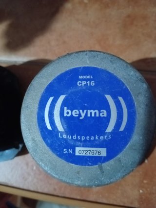 Beyma CP16 Loudspeakers (Set of 2)
