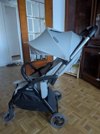 Silla Bebé carrito Kinderkraft APINO Gris