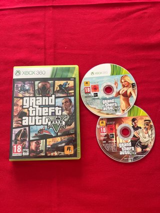 Grand Theft Auto V Xbox 360 + 2 Discos