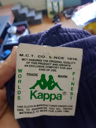 Pantalón chándal retro Kappa 80s nuevo