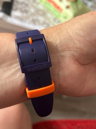 Reloj Swatch Unisex Azul Marino Multicolor