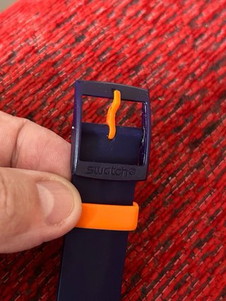 Reloj Swatch Unisex Azul Marino Multicolor