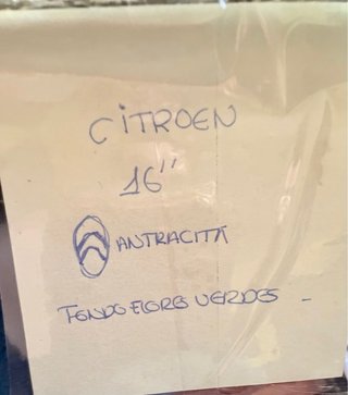 Tapacubos Citroën 16”