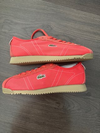 Zapatillas Lacoste Club Low 125 4 SMA Rojas