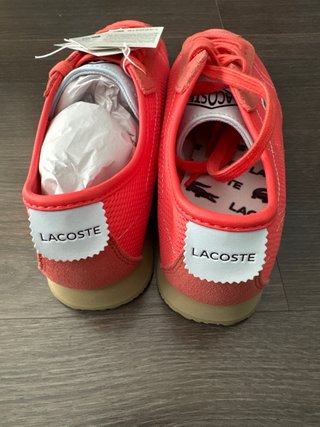 Zapatillas Lacoste Club Low 125 4 SMA Rojas