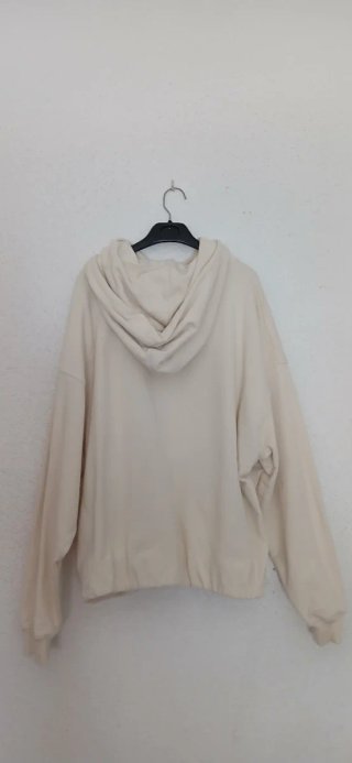 Sudadera Beige con Logo