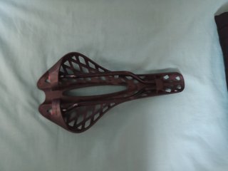Sillín bicicleta diseño hueco