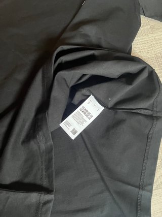 Camiseta Hugo Talla L Negra