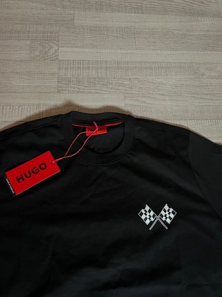 Camiseta Hugo Talla L Negra