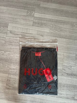 Camiseta Hugo Talla L Negra