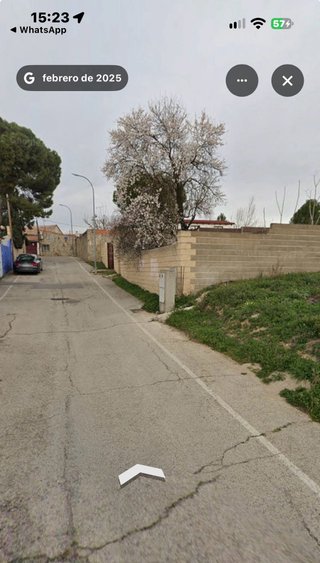 Parcela de 730 m²