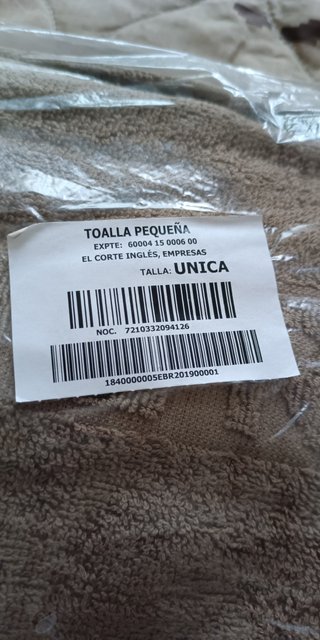 Toalla Pequeña Única ejerciti