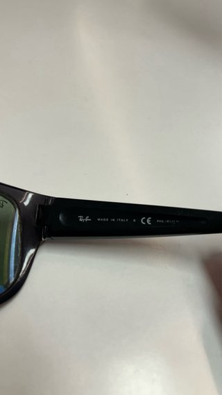 Gafas Ray-Ban Polarizadas Negras/Verdes