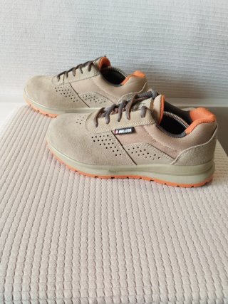 Zapatos de Seguridad Bellota Beige/Naranja