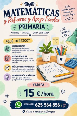 Clases dinámicas y personalizadas alumnos primaria
