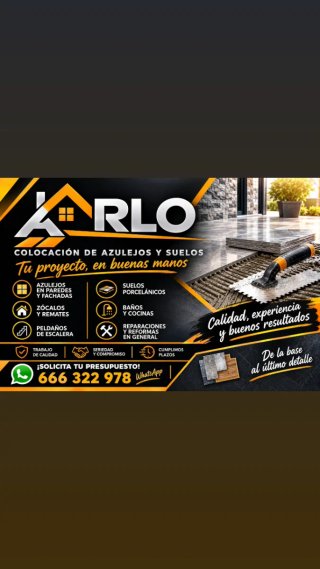 Se hacen todo tipo de trabajos de albañileria