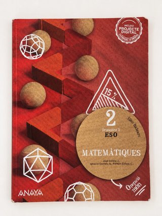 Matemàtiques 2.º ESO – Trimestre 3 – Anaya