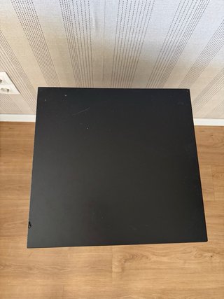 2 Mesitas de noche IKEA VIKHAMMER Negra