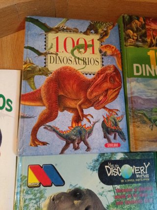 Libros dinosaurios