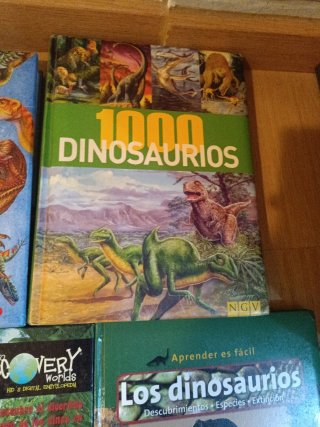 Libros dinosaurios