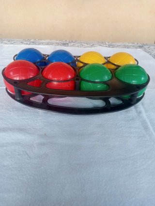 Gioco lotto 8 palline colorate