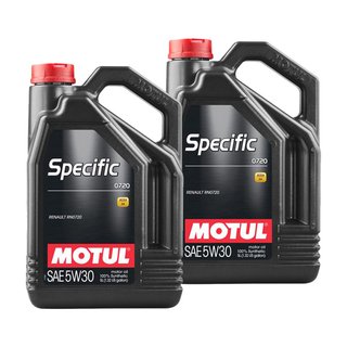 2x Motul Specific RN 0720 5W30 5L