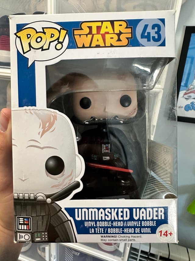 Funko Pop Star Wars Unmasked Vader #43