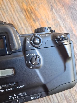 Minolta a 507 si Cámara Analógica Negra