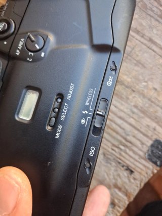 Minolta a 507 si Cámara Analógica Negra
