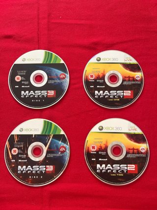 Mass Effect 2 y 3 Xbox 360
