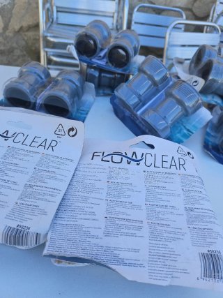 Lote Adaptador Manguera Piscina Flowclear