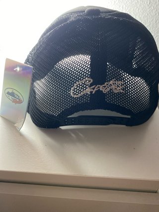 Gorra Corteiz Negra con Estrellas y Barco
