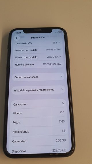 iPhone 11 Pro 256 GB Verde Noche